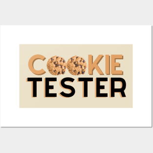 Cookie tester - baking for Christmas - baker - baking cookies Posters and Art